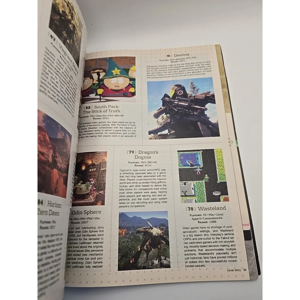 Game Informer #290 The Top 100 RPGs Of All Time Issue: Video Games, Role Playing